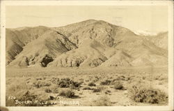 Desert Hills of Nevada Postcard Postcard Postcard