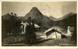 Two-Medicine Lake Chalets Postcard