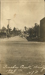 Pincher Creek Bridge Postcard