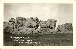 Roosevelt Rocks, Medicine Rocks Ekalaka, MT Postcard Postcard Postcard