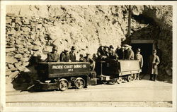 Pacific Coast Borax Co. Mines Baby Gauge Railroad Ryan, CA Postcard Postcard Postcard