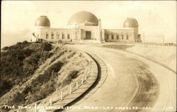 The Planetarium - Griffith Park Postcard