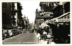 Chinatown, Grant Ave San Francisco, CA Postcard Postcard Postcard