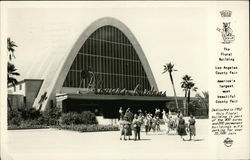 The Floral Building - Los Angeles County Fair California Postcard Postcard Postcard