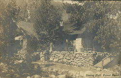 Dining Hall at Forest Home Christian Conference Center Postcard