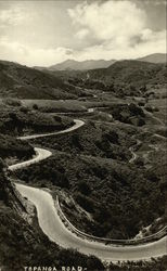 Topanga Road Postcard