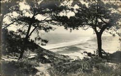 Pacific Ocean overlook La Jolla, CA Postcard Postcard Postcard