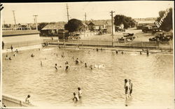 Cooling off on Hot Day - Swimming Pool Coronado, CA Postcard Postcard Postcard