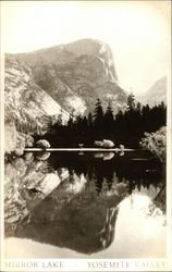 Mirror Lake, Yosemite Valley Yosemite National Park Postcard Postcard Postcard