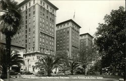 The Biltmore Hotel From Pershing Square Postcard