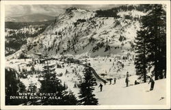 Winter Sports - Donner Summit Area Truckee, CA Postcard Postcard Postcard