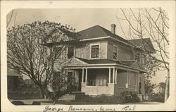 George Beusman's House Postcard