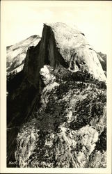 Half Dome from Glacier Point Yosemite National Park Postcard Postcard Postcard