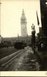 Ferry Building & Clock Tower San Francisco, CA Postcard Postcard Postcard