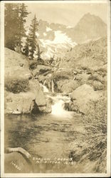 Shadow Creek at Mt. Ritter California Postcard Postcard Postcard