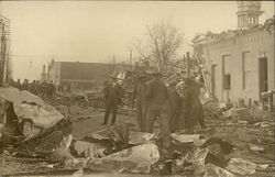 Men Marvel At Earthquake Destruction,1906 San Francisco, CA Postcard Postcard Postcard