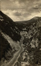 Topanga Canyon Road California Postcard Postcard Postcard