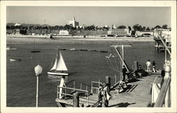 View From the Santa Monica Pier California Postcard Postcard Postcard