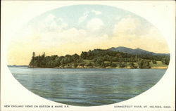 Connecticut River, Mount Holyoke Amherst, MA Postcard Postcard Postcard