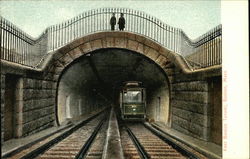 East Boston Tunnel Postcard