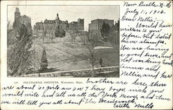 Polytechnic Institute Worcester, MA Postcard Postcard Postcard