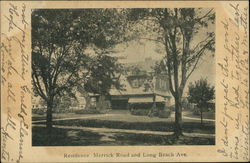 Residence, Merrick Road and Long Beach Ave. Freeport, NY Postcard Postcard Postcard