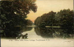 Vassar Lake, Vassar College Poughkeepsie, NY Postcard Postcard Postcard