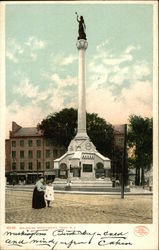 Soldiers Monument Postcard