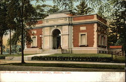 E. C. Scranton Memorial Library Madison, CT Postcard Postcard Postcard