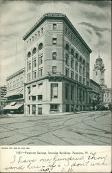 Paterson Savings Institute Building New Jersey Postcard Postcard Postcard