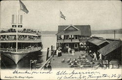 Landing of The Albany Postcard