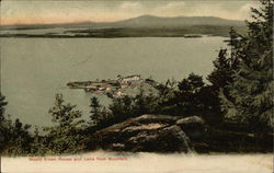 Mount Kineo House and Lake from Mountain Postcard