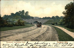 Boulevard, Rockefeller Park Postcard