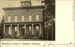 Residence of Cassie L. Chadwick Cleveland, OH Postcard Postcard Postcard