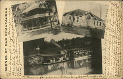 Scenes of Old Chautauqua Postcard