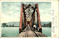 Missouri Pacific Railway Bridge Osage, MO Postcard Postcard Postcard