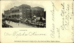 Auditorium Topeka, KS Postcard Postcard Postcard