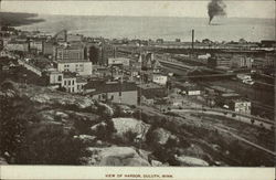 View of Harbor Duluth, MN Postcard Postcard Postcard