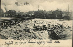 Rock River Below Dam Postcard