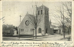 First Parish Church - Unitarian Postcard