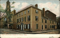 Tea Party House, Tremont Street Postcard