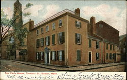 Tea Party House, Tremont Street Boston, MA Postcard Postcard Postcard