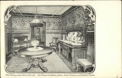 Jordan Marsh Co - The Dining-room, Suite of Rooms Postcard