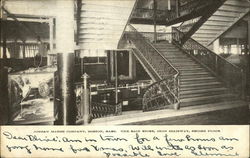 Main Store Iron Stairway - Jordan Marsh Company Boston, MA Postcard Postcard Postcard