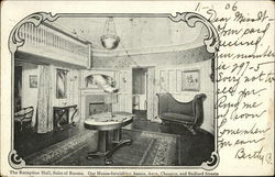 The Reception Hall, Suite of Rooms of Jordan Marsh Company Boston, MA Postcard Postcard Postcard