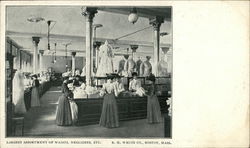 R.H. White Co - Assortment of Waists, Negligees Boston, MA Postcard Postcard Postcard