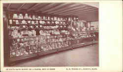 R. H. White Co. - Clock Department Boston, MA Postcard Postcard Postcard