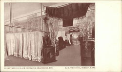 Lace Curtains, Draperies - R.H. White Co. Boston, MA Postcard Postcard Postcard