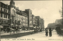 Keiths and Tremont St. Postcard