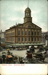 Faneuil Hall Boston, MA Postcard Postcard Postcard